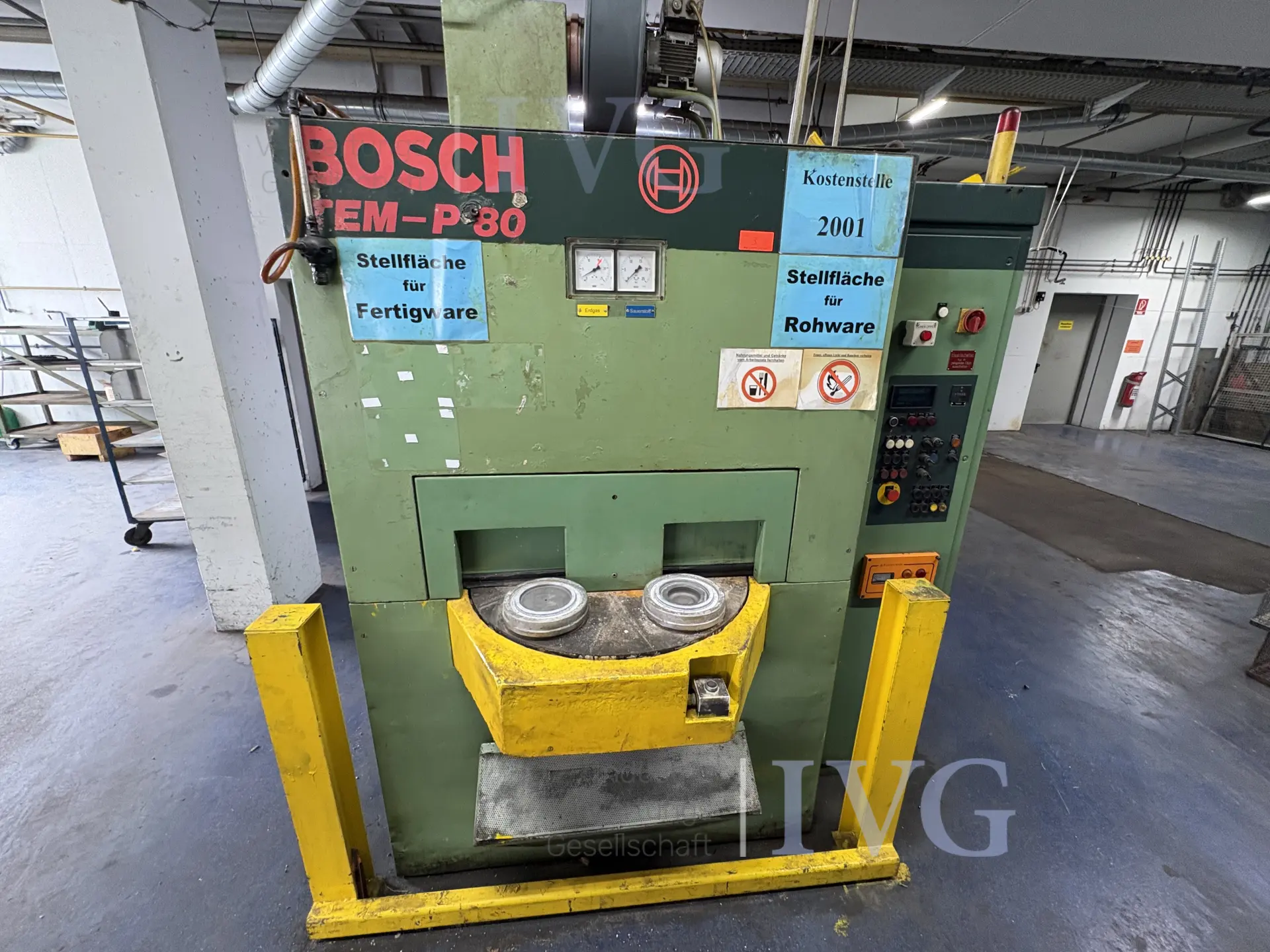 Thermische Entgratungsanlage BOSCH P80/150